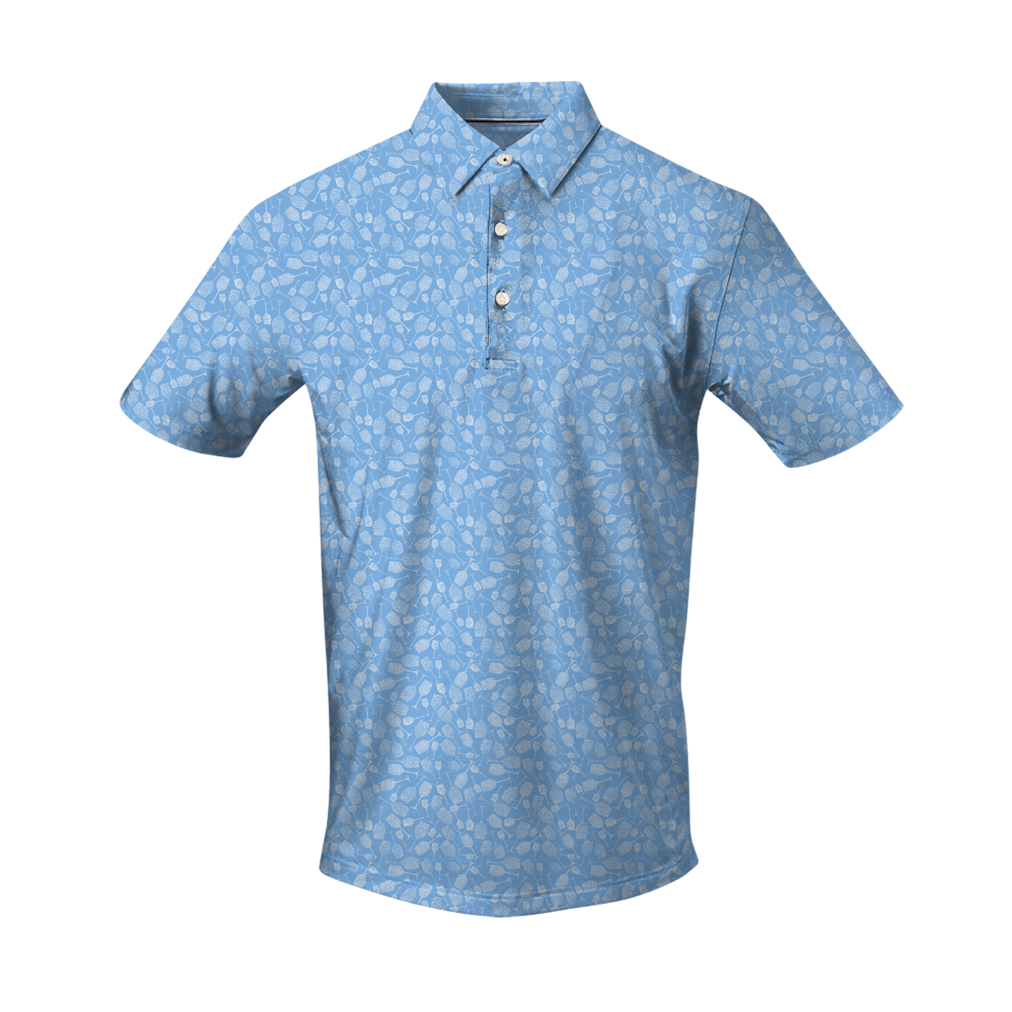THE VINO PATTERN POLO