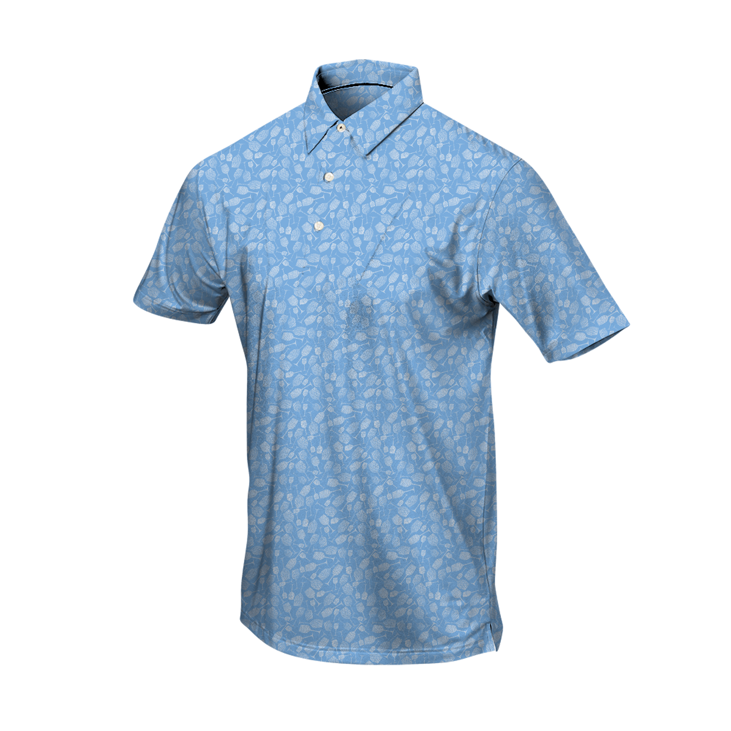 THE VINO PATTERN POLO