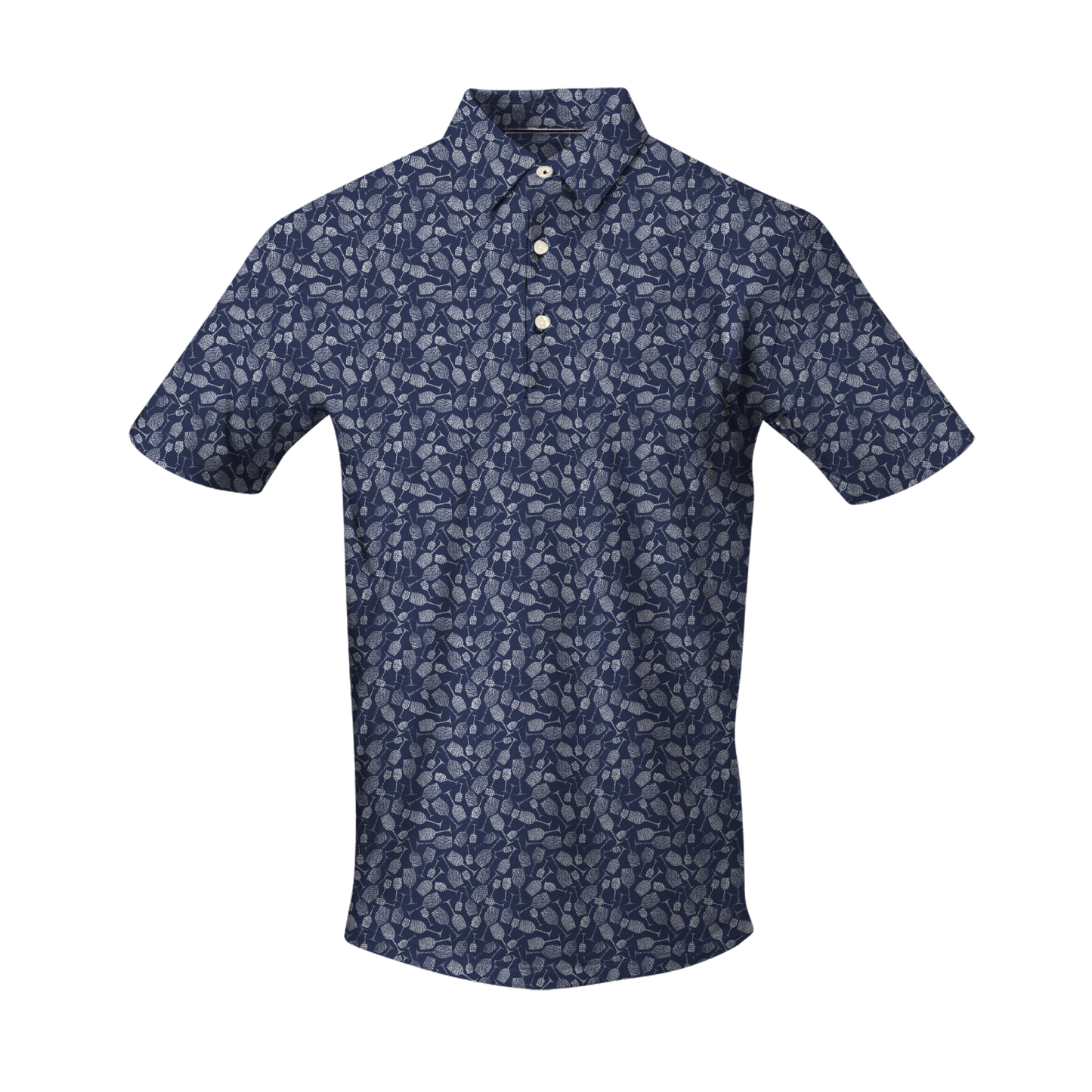 THE VINO PATTERN POLO