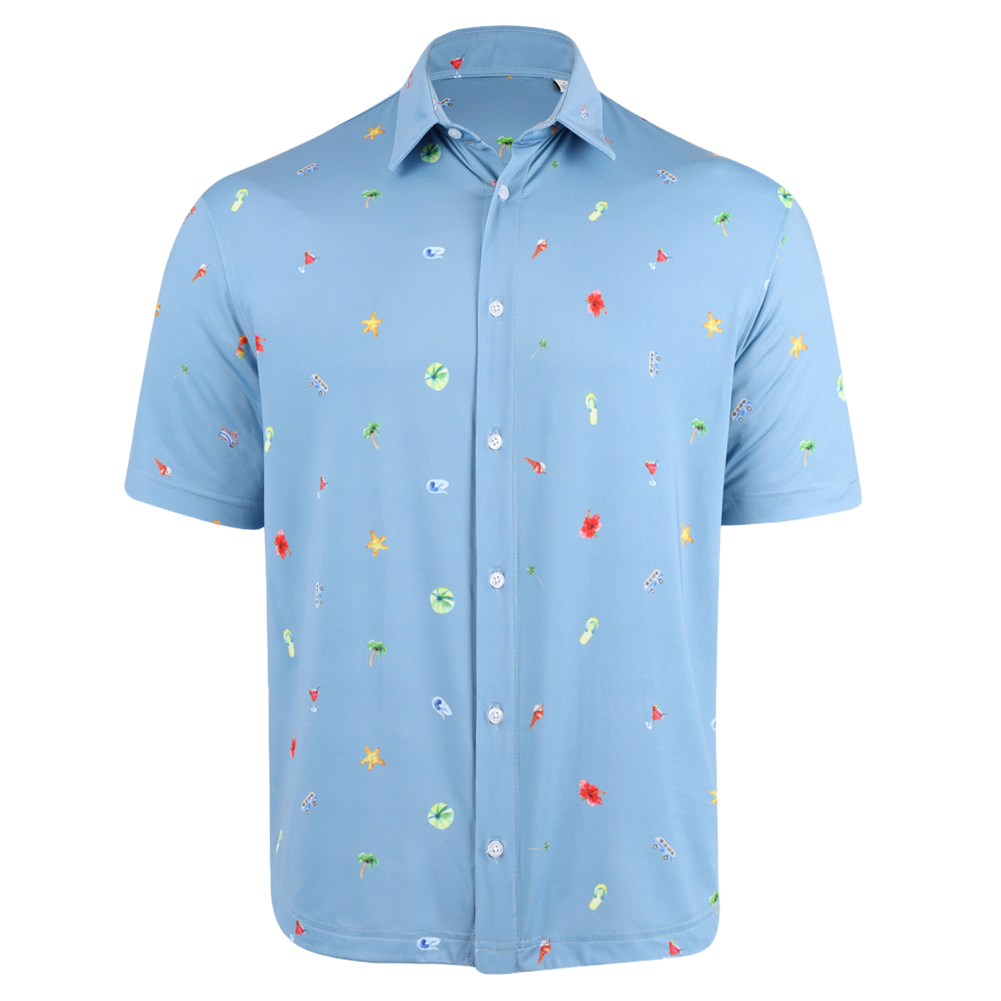 THE COASTAL TOWN FULL BUTTON DOWN SHIRT