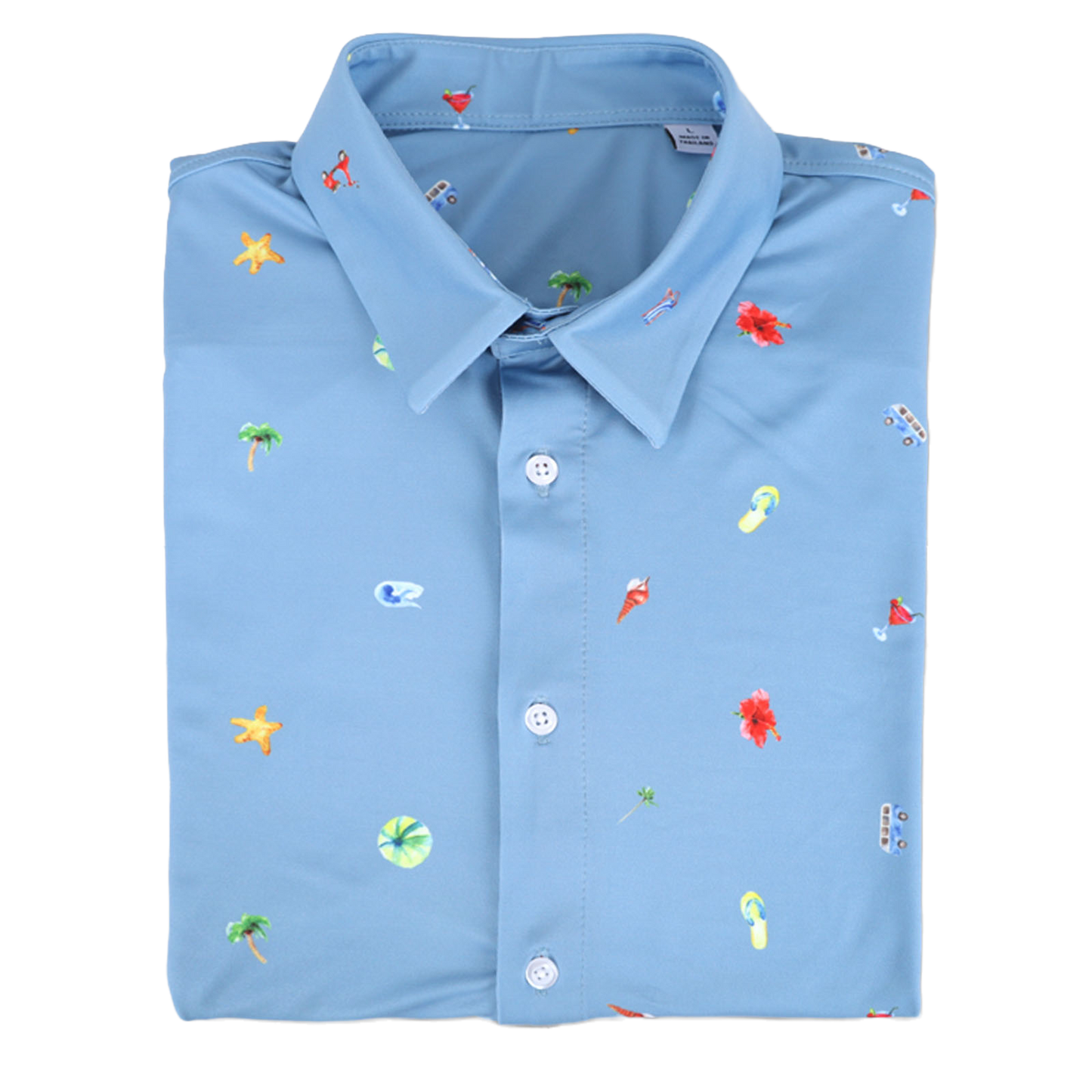 THE COASTAL TOWN FULL BUTTON DOWN SHIRT
