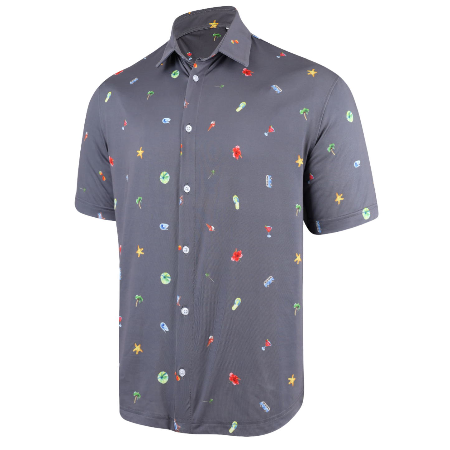 THE COASTAL TOWN FULL BUTTON DOWN SHIRT